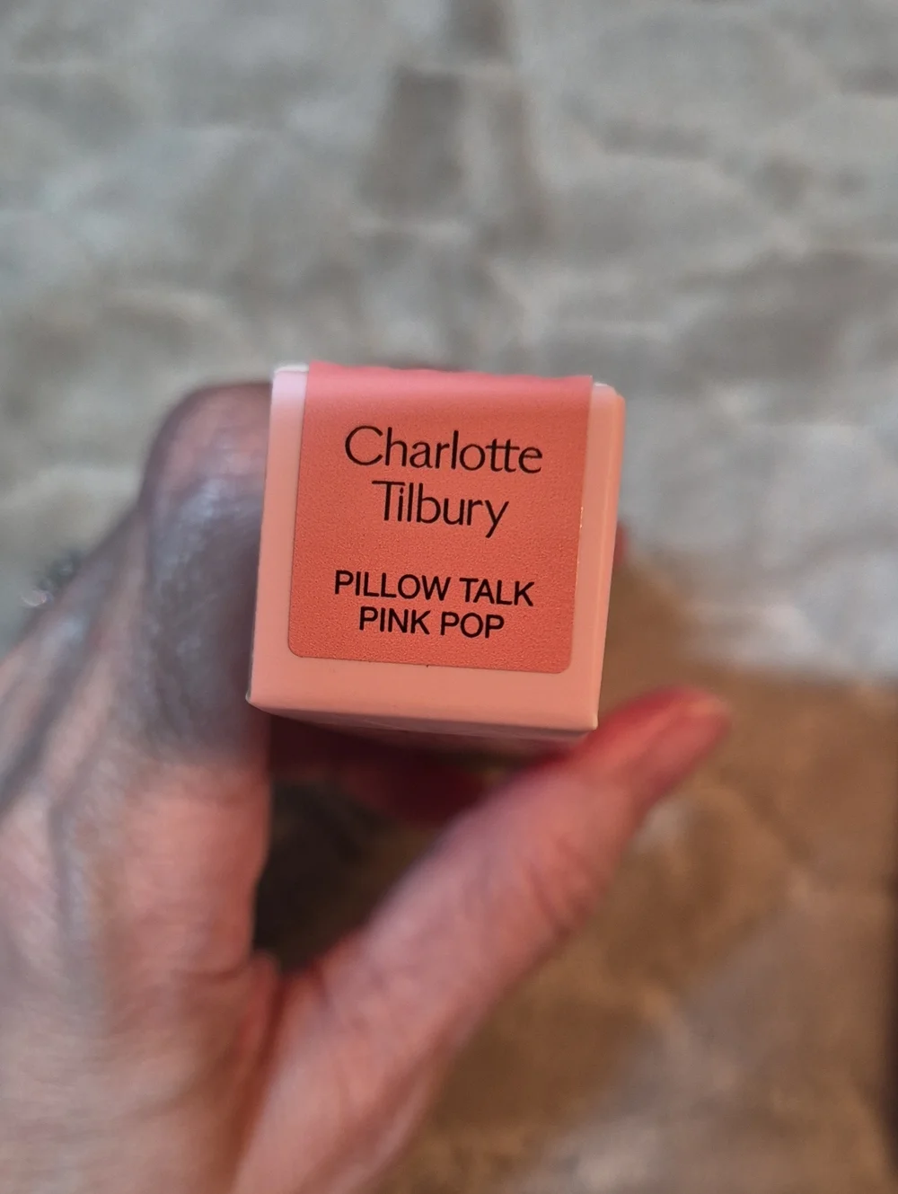Charlotte Tilbury Pillow Talk Matte Beauty Blush Wand: Pink Pop, 12ml, NIB